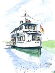 Die „Ruth“, ca. 40 x 60 cm, 500 € ungerahmt